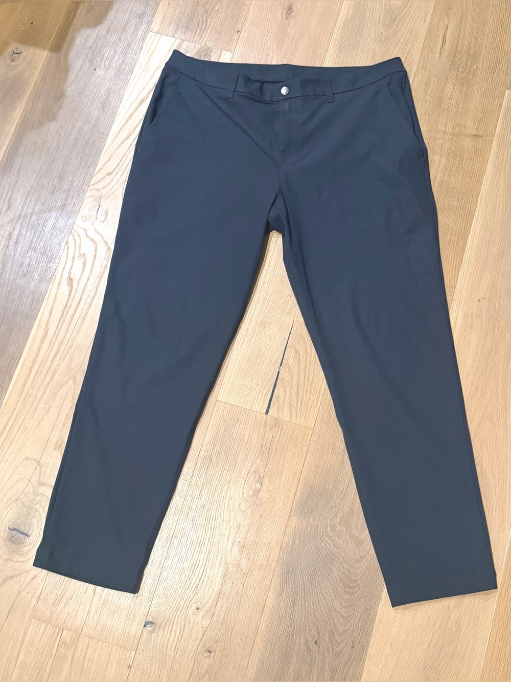 Lululemon Athletica Men's Dark Grey ABC Classic-Fit Trouser Chino